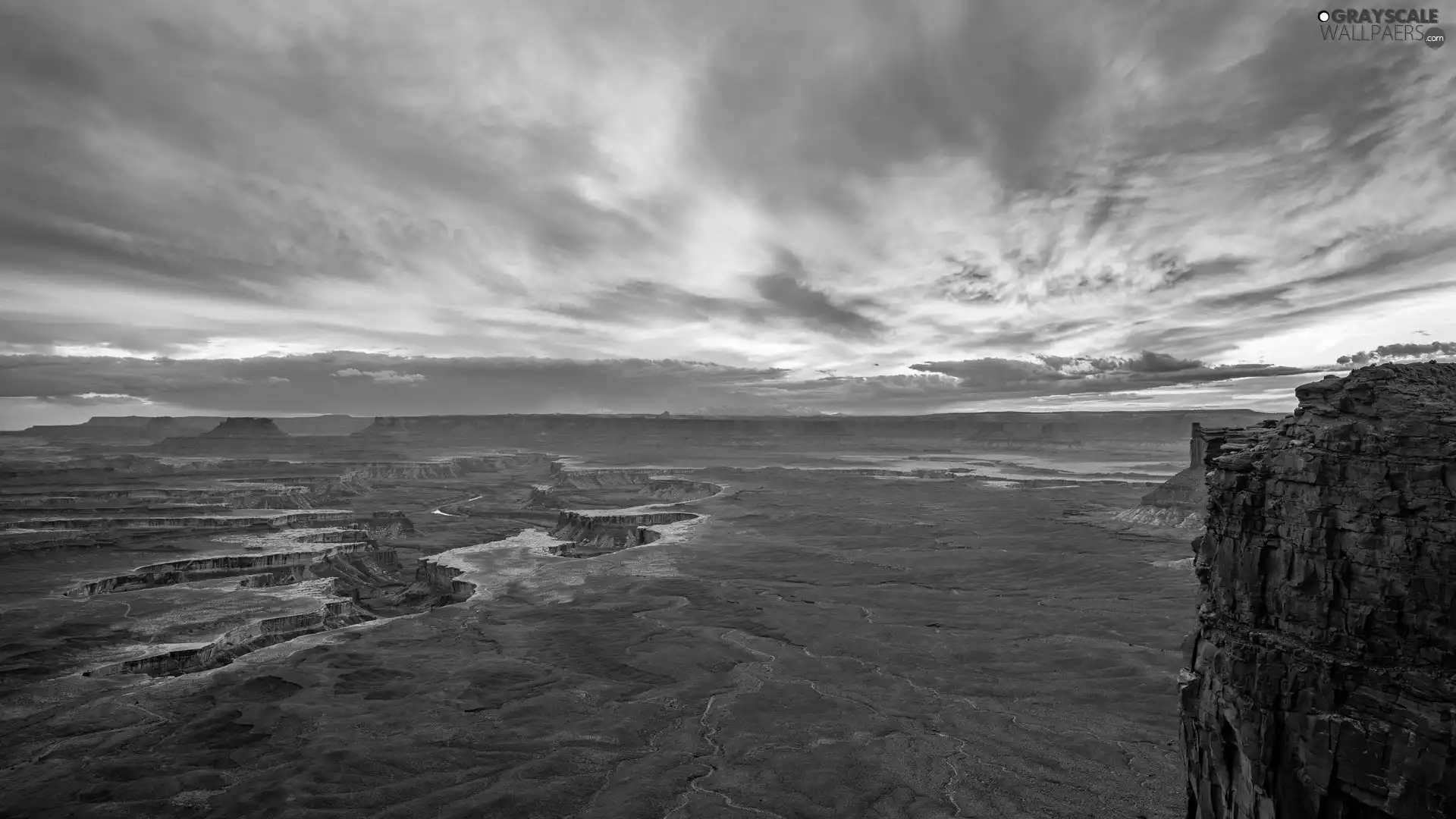 Utah, The United States, canyons, Canyonlands National Park, Great Sunsets