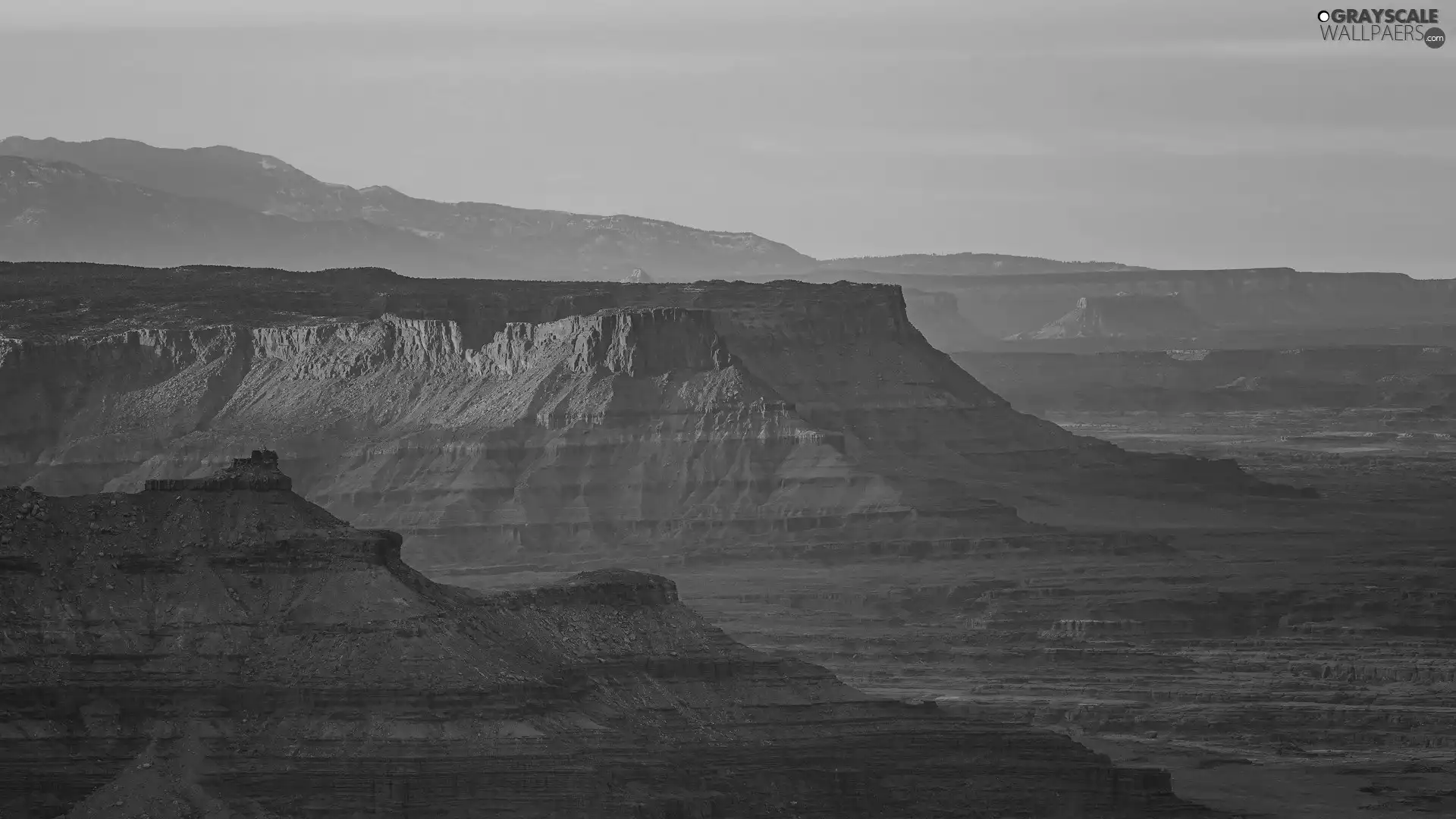 rocks, Great Sunsets, Utah, The United States, Moab, State Park Dead Horse Point