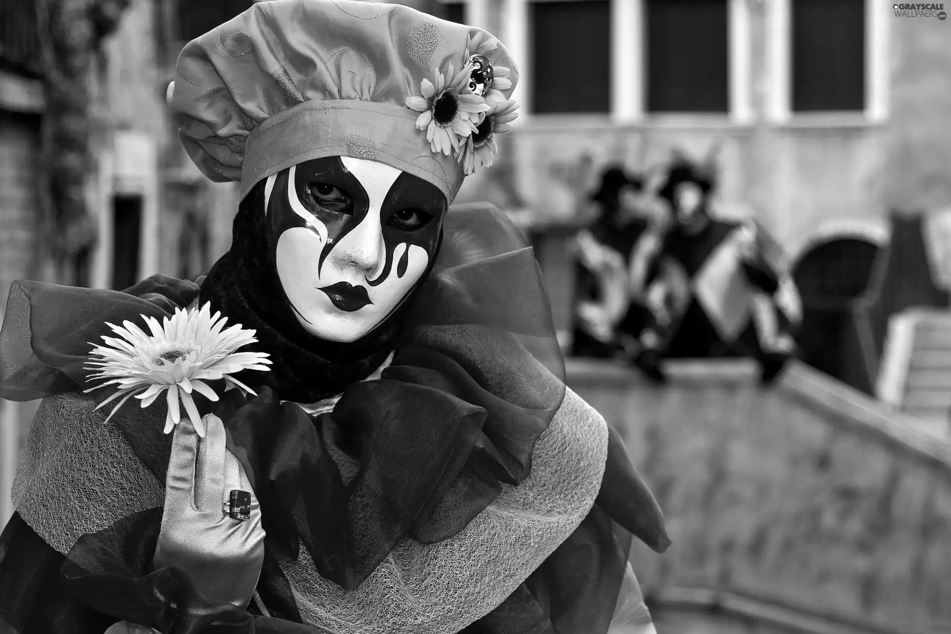 Mask, Women, carnival, Venice, costumes