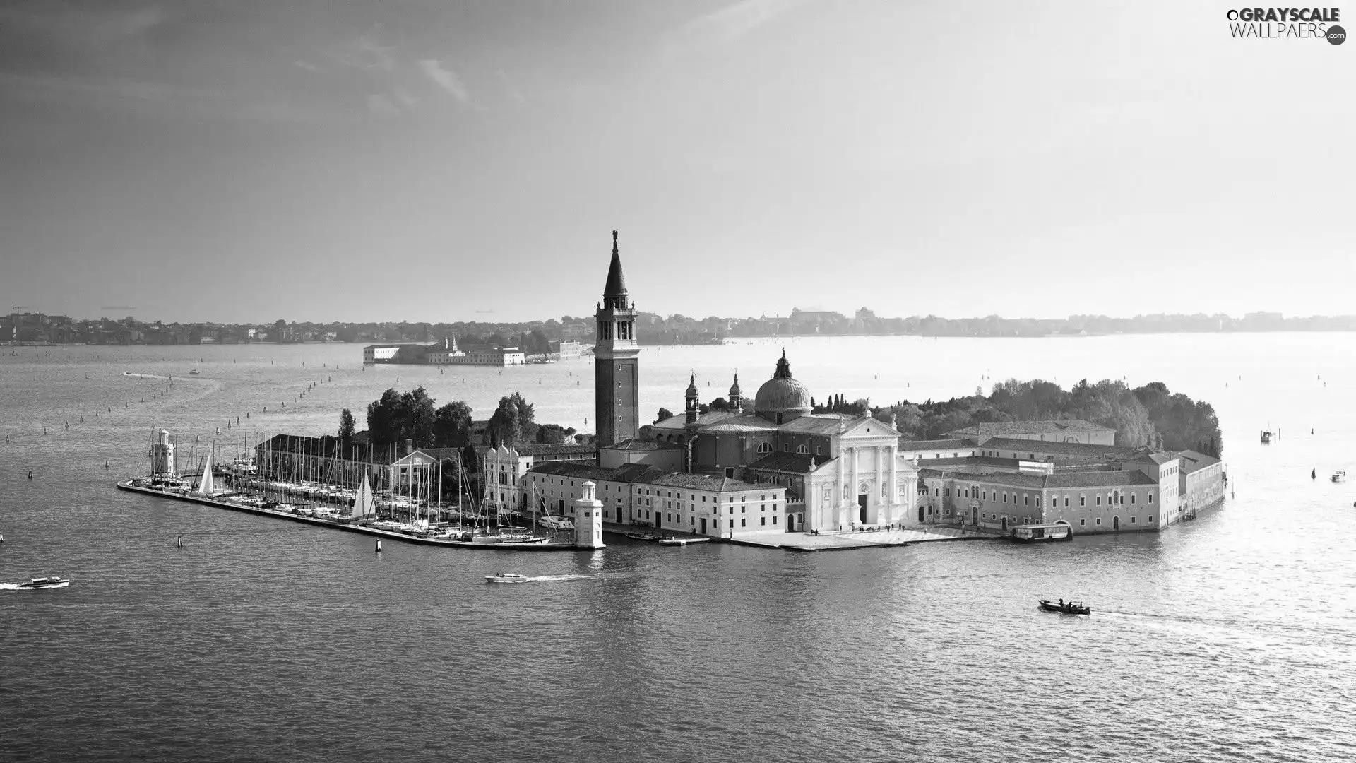 sea, San Giorgio, Venice, Church