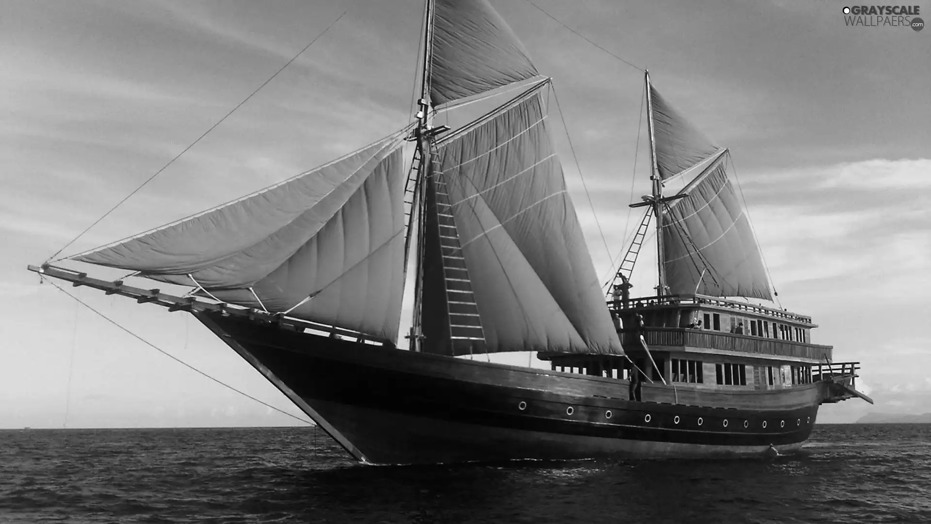 sea, sailing vessel
