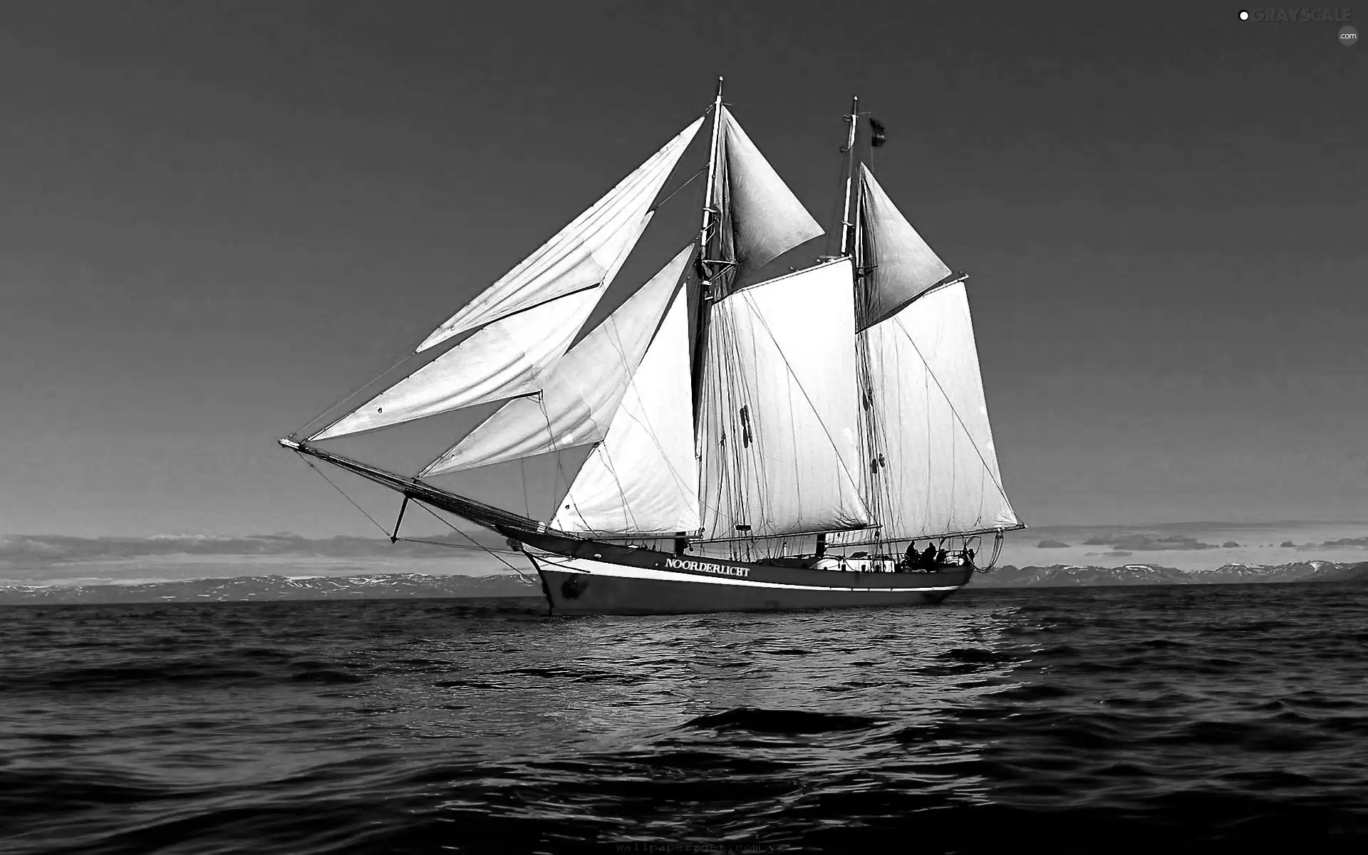 sea, sailing vessel