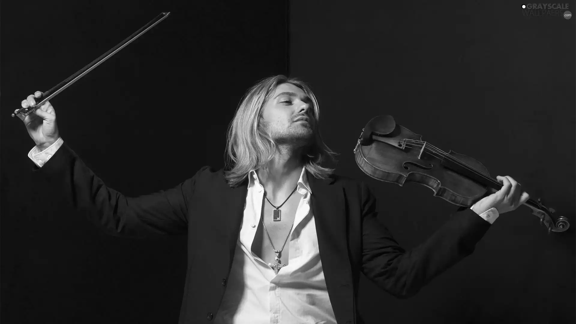 David, musician, violin, Garrett