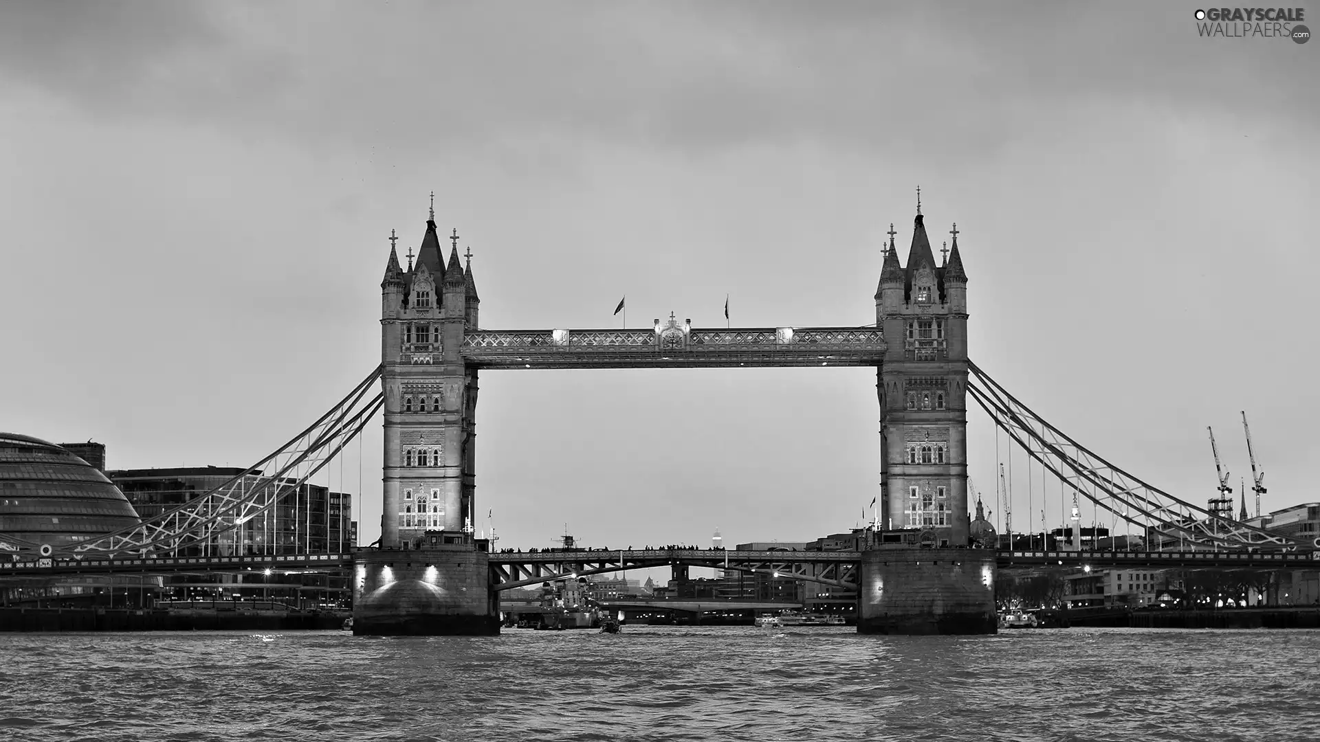water, large, bridge