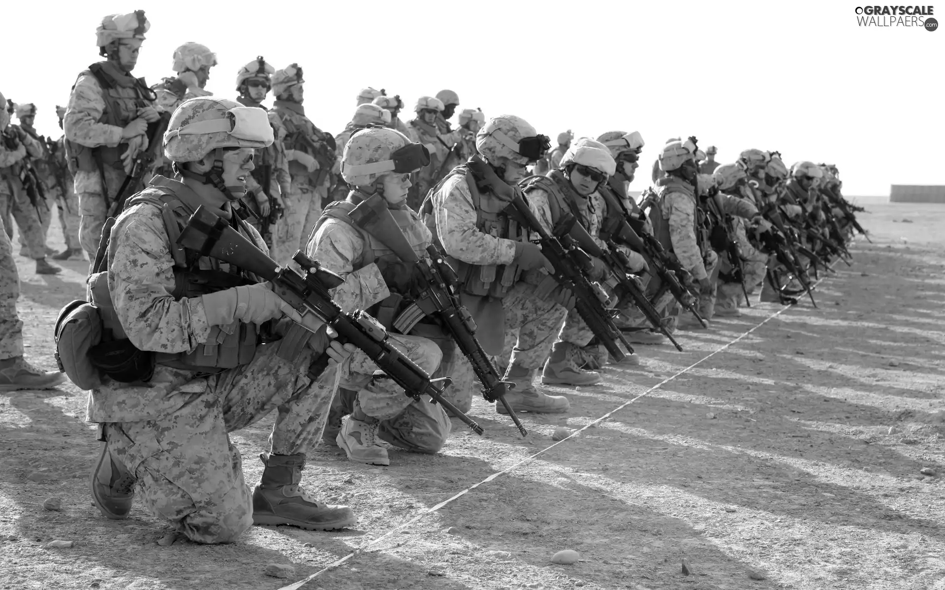 soldiers, Weapons