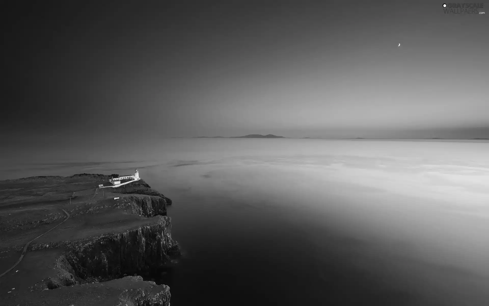 west, sun, coast, Sea, craggy