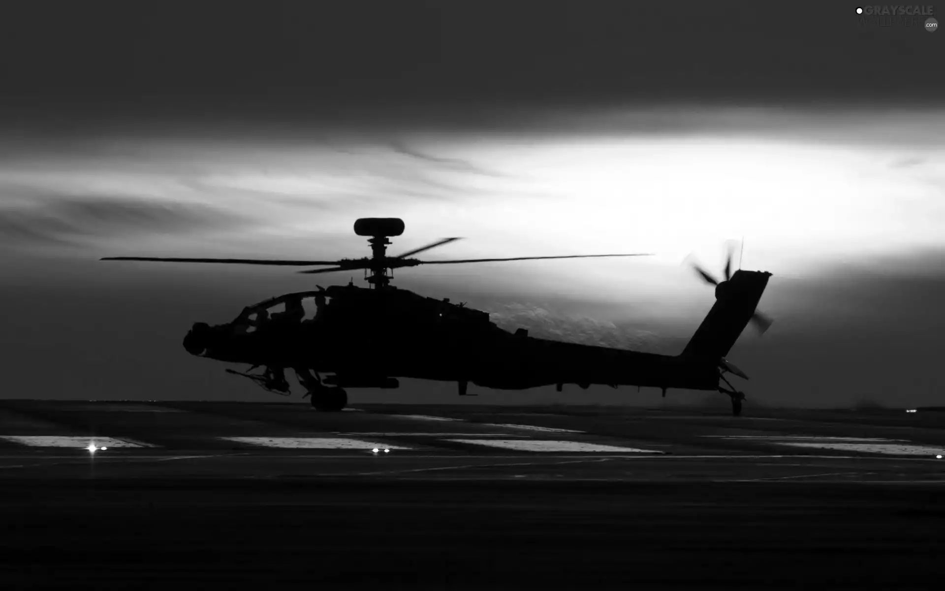 west, sun, flight, clouds, Helicopter