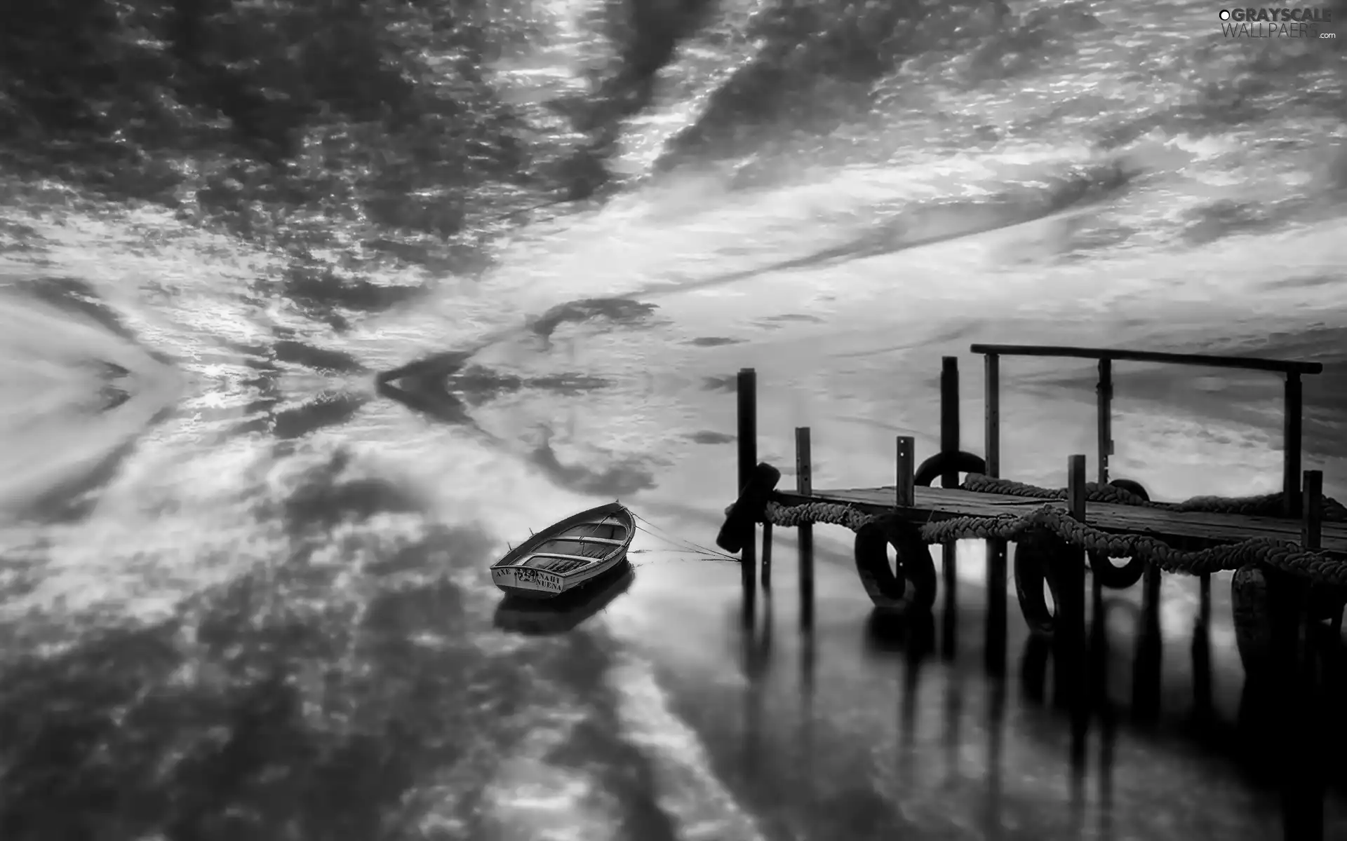 west, sun, Boat, Platform, lake