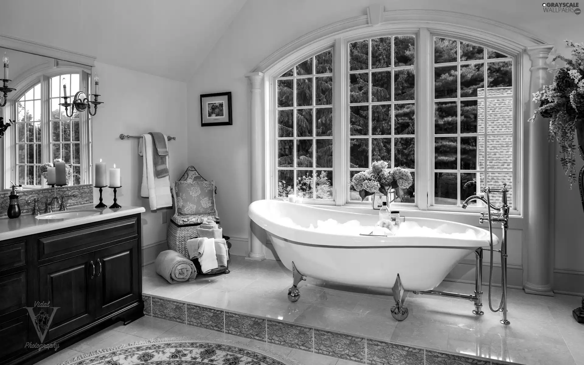 Window, Bathroom, Bath