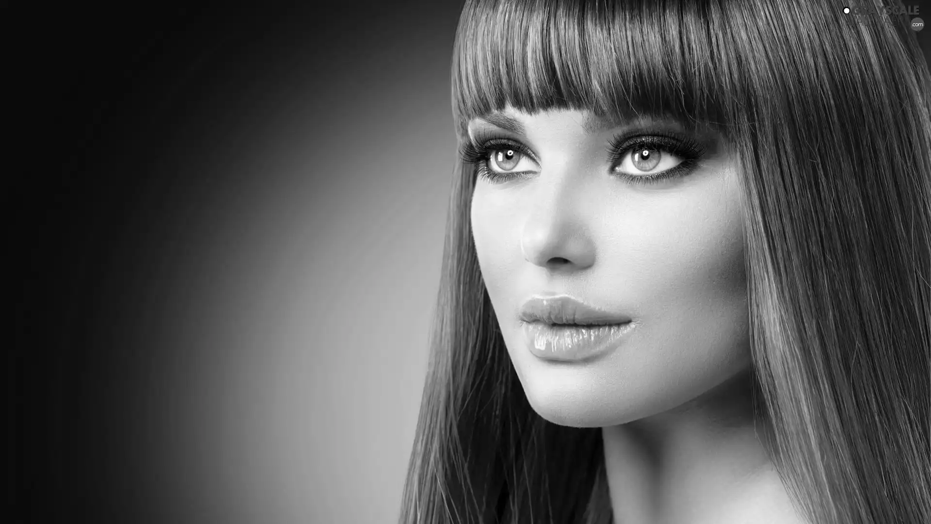make-up, Ginger, Women