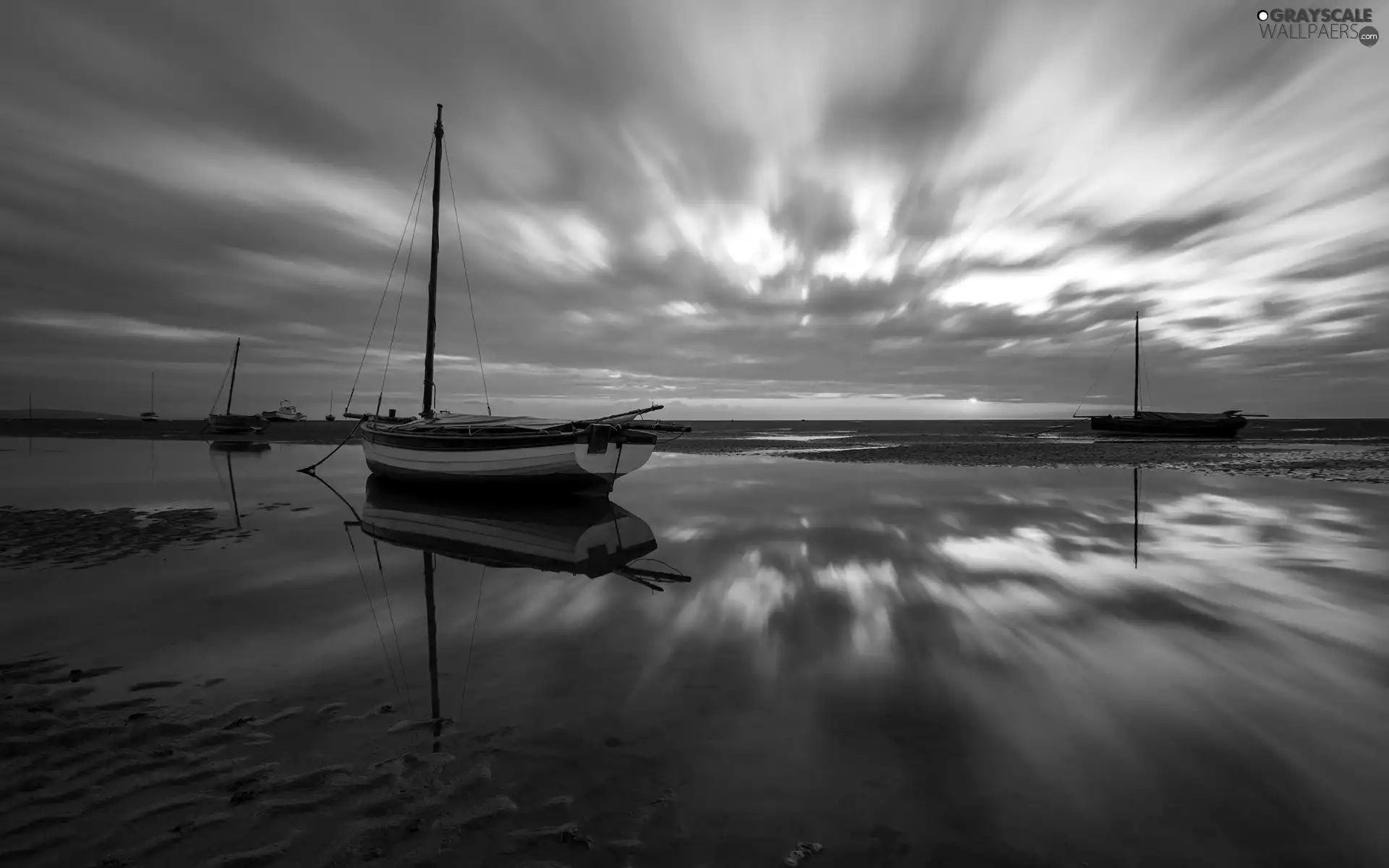 Sailboats, Great Sunsets, sea