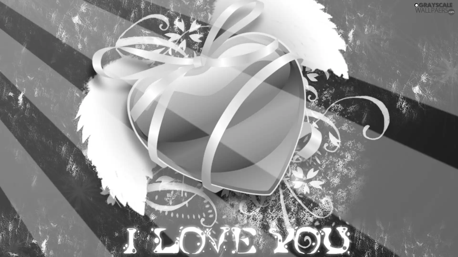 Heart, I love, you, wings
